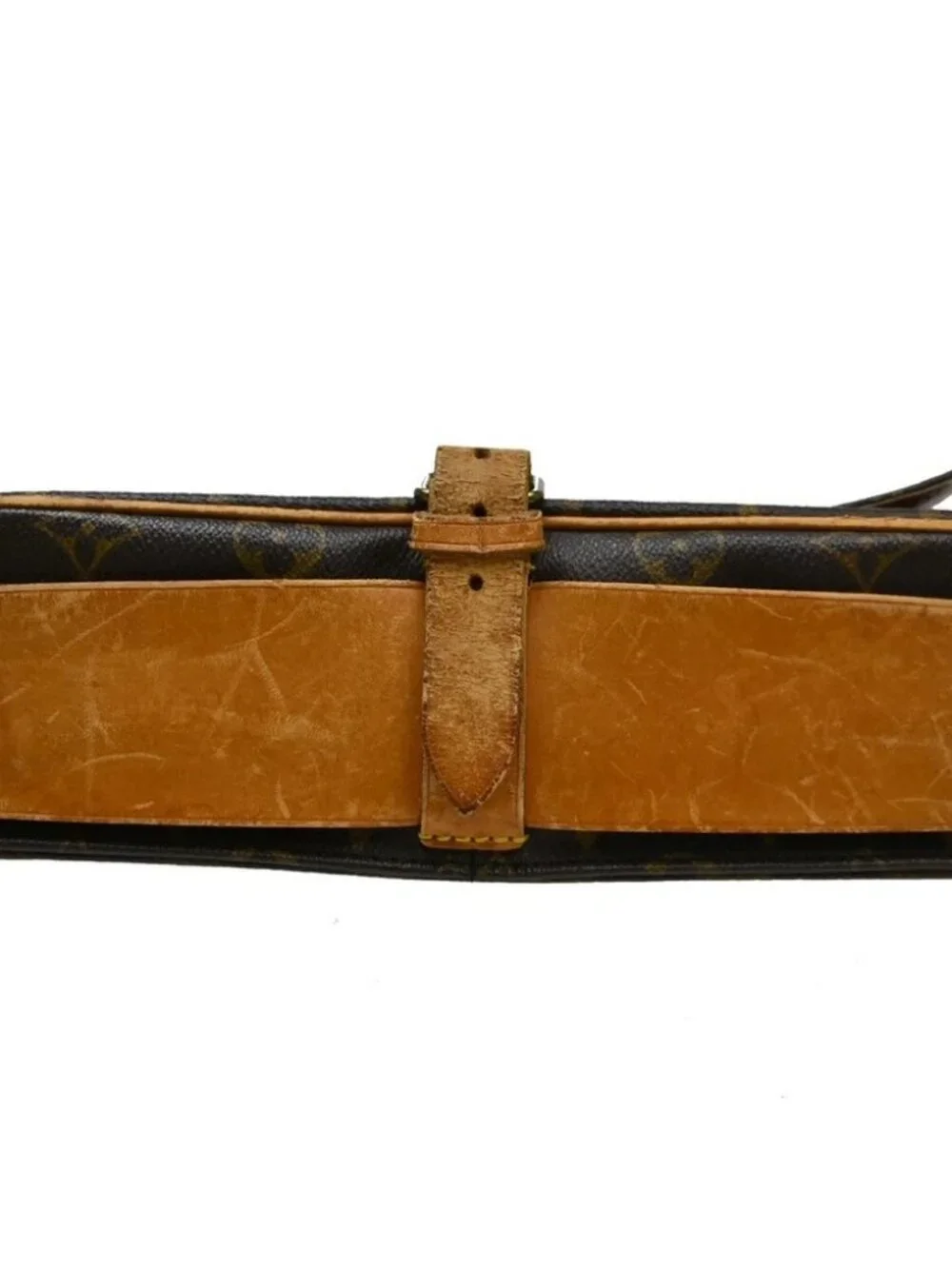 LOUIS VUITTON CARTOUCHIERE GM SHOULDER BAG MONOGRAM